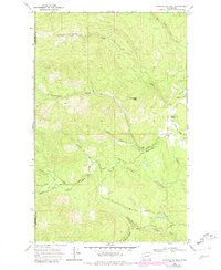 Winchester Peak 1968 topographic map thumbnail