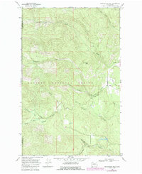 Winchester Peak 1968 topographic map thumbnail