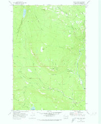Windy Point 1970 topographic map preview