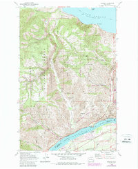 Winesap 1968 topographic map thumbnail
