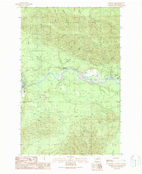 Winfield Creek 1990 topographic map thumbnail