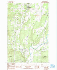 Winlock 1985 topographic map thumbnail