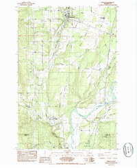 Winlock 1985 topographic map thumbnail