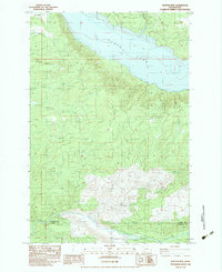Winters Mtn topographic map thumbnail