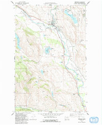 Winthrop 1969 topographic map thumbnail
