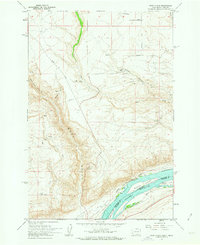 Wood Gulch 1962 topographic map thumbnail