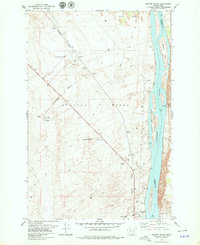 Wooded Island 1978 topographic map thumbnail