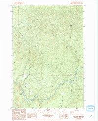 Woolford 1985 topographic map thumbnail