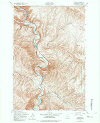 Wymer 1953 topographic map thumbnail