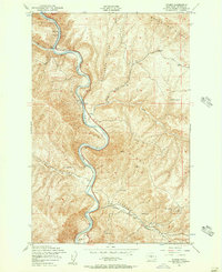 Wymer 1953 topographic map thumbnail