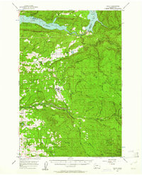 Yacolt 1956 topographic map thumbnail