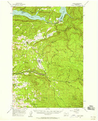 Yacolt 1956 topographic map preview