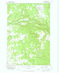 Yacolt 1971 topographic map preview