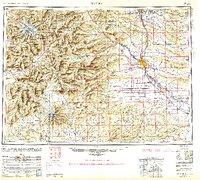 Yakima 1950 topographic map thumbnail