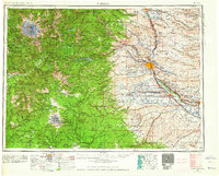 Yakima 1958 topographic map thumbnail