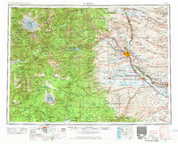 Yakima 1958 topographic map thumbnail