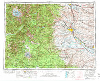 Yakima 1958 topographic map thumbnail
