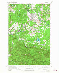 Yelm topographic map thumbnail