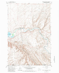 Zangar Junction 1964 topographic map thumbnail