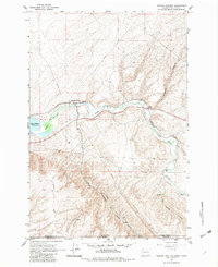 Zangar Junction 1964 topographic map thumbnail