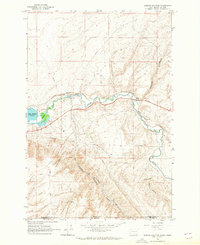 Zangar Junction 1964 topographic map thumbnail