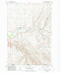 Zangar Junction 1991 topographic map thumbnail