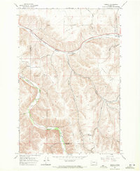 Zumwalt 1967 topographic map thumbnail