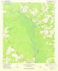 Abbeville North 1972 topographic map thumbnail