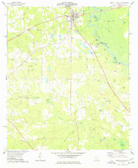 Abbeville South 1974 topographic map thumbnail