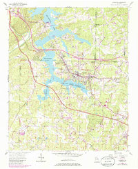 Acworth 1956 topographic map thumbnail