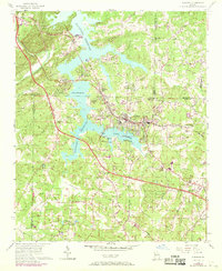 Acworth 1956 topographic map thumbnail