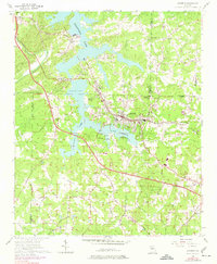 Acworth 1956 topographic map thumbnail
