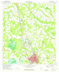 Adel 1973 topographic map thumbnail