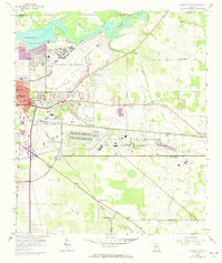 Albany East 1956 topographic map thumbnail
