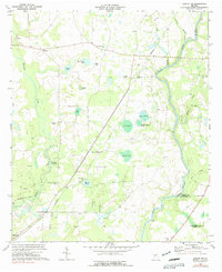 Albany NE 1973 topographic map thumbnail