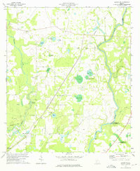 Albany NE 1973 topographic map thumbnail