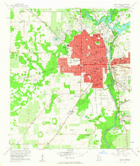 Albany West 1956 topographic map thumbnail