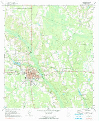 Alma 1971 topographic map thumbnail