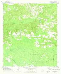 Altamaha SW 1970 topographic map thumbnail
