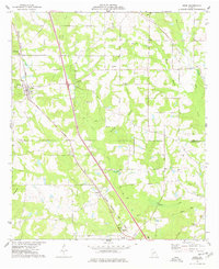 Arabi 1977 topographic map thumbnail