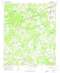 Auburn 1964 topographic map thumbnail