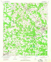 Austell 1954 topographic map thumbnail