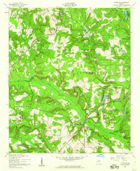 Avondale 1957 topographic map preview