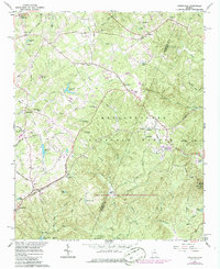 Ayersville 1964 topographic map thumbnail