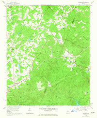 Ayersville 1964 topographic map thumbnail