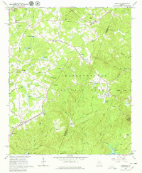 Ayersville 1964 topographic map thumbnail