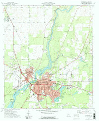 Bainbridge 1974 topographic map thumbnail