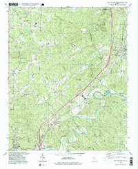 Ball Ground West 1997 topographic map thumbnail