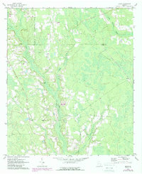 Beach 1971 topographic map thumbnail