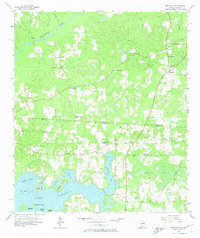 Beachton 1957 topographic map thumbnail